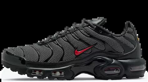 nike tn 1 rot schwarz|Nike Air Max Plus Metal Mesh Black Red Men's .